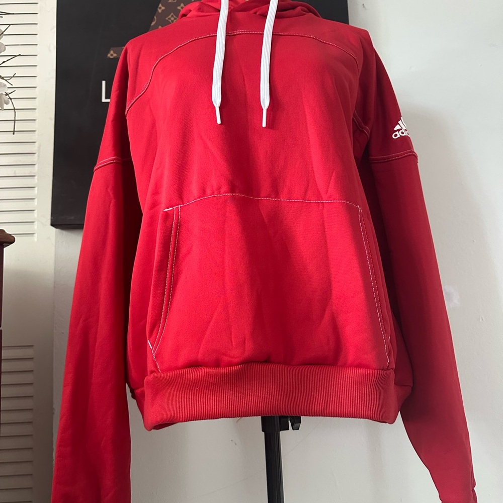 🆕Adidas Aeroready Fleece Pull-Over Hoodie - Picture 5 of 15